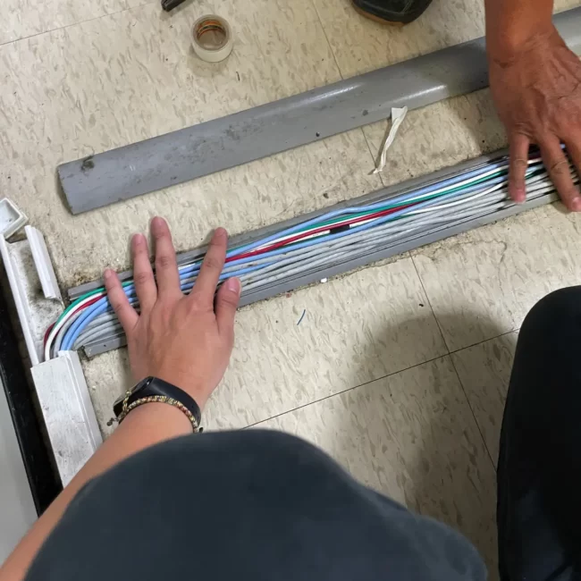 巨將通訊工程行- 台南監視器安裝維修|台南OA辦公家具配線|高雄門禁系統|台南門禁系統-OA前置作業配線拉線-12