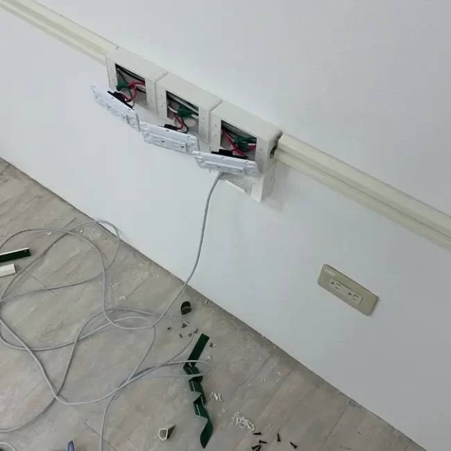 巨將通訊工程行- 台南監視器安裝維修|台南OA辦公家具配線|高雄門禁系統|台南門禁系統-OA前置作業配線拉線-17