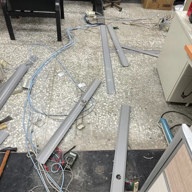巨將通訊工程行- 台南監視器安裝維修|台南OA辦公家具配線|高雄門禁系統|台南門禁系統-OA前置作業配線拉線-29